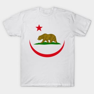 Californian Murican Patriot Flag Series T-Shirt